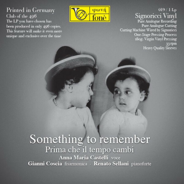 Castelli - Sellani - Coscia / Something to Remember