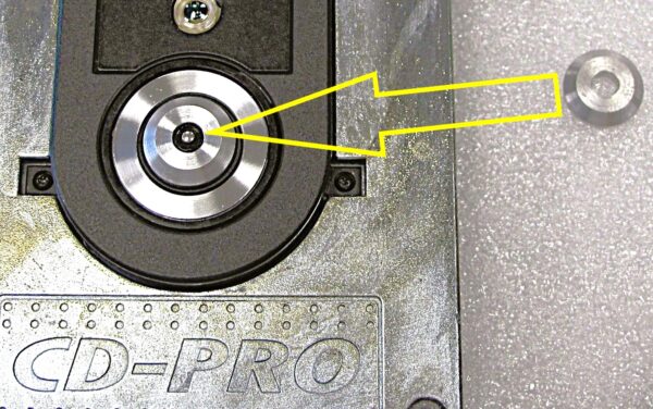 Philips CD-PRO centering hub – Image 2